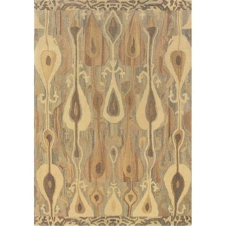 Oriental Weavers Anastasia 68000 2x8  Runner - Ash/ Sand-100% Wool